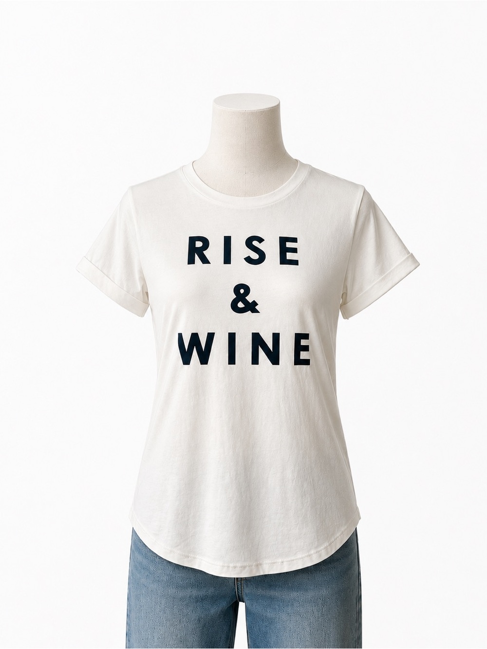 Anthropologie Rise & Wine tee